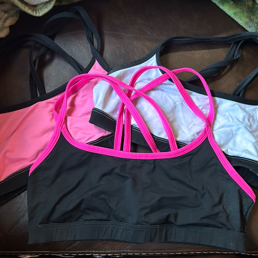 PINK Yoga Bra BUNDLE